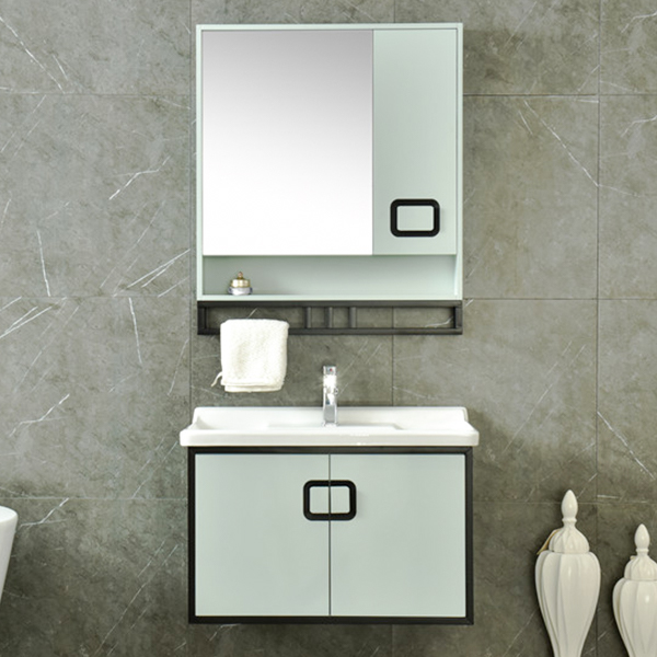 PVC Cheap Single Bathroom Vanity Waterproof AM-2500