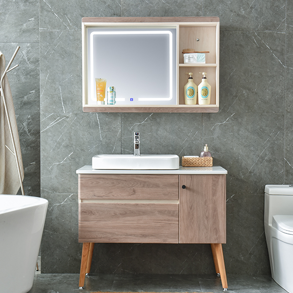 MDF Classical Spanish Bathroom Cabinet Lamp AM-6047