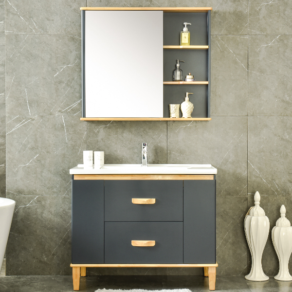 PVC Cheap Bathroom Vanity Counter Top Waterproof AM-2501-1