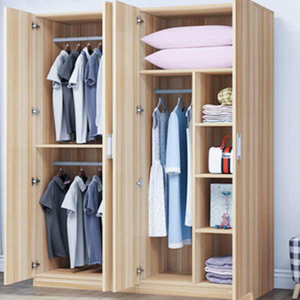 Professional Manufacture Bedroom Wood Color Wardrobe